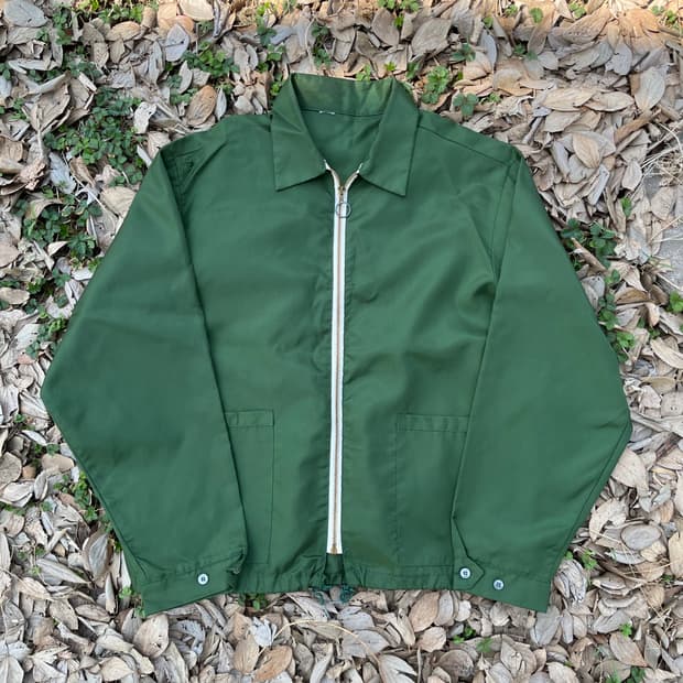 70s 나일론 웨스턴 레이싱 자켓