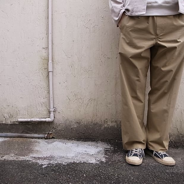 오라리 치노 면팬츠 3사이즈