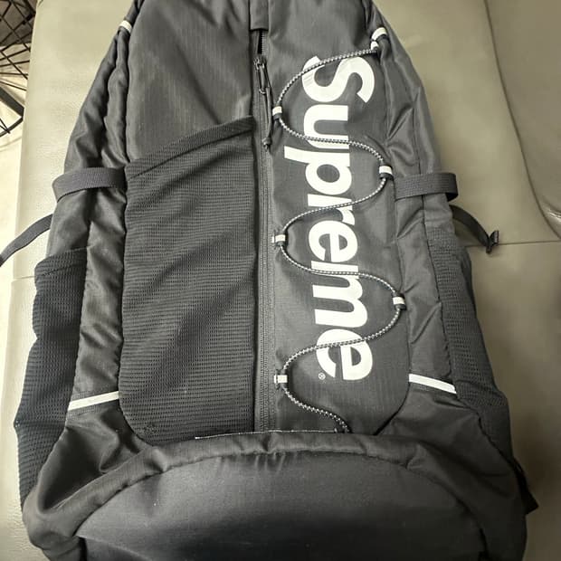 슈프림 코듀라 백팩 블랙