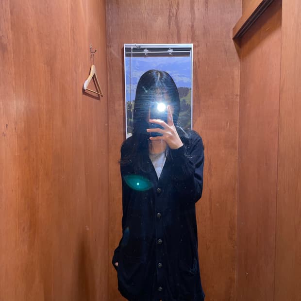 (XL) Lauren 로렌 랄프 로렌 브이넥 가디건