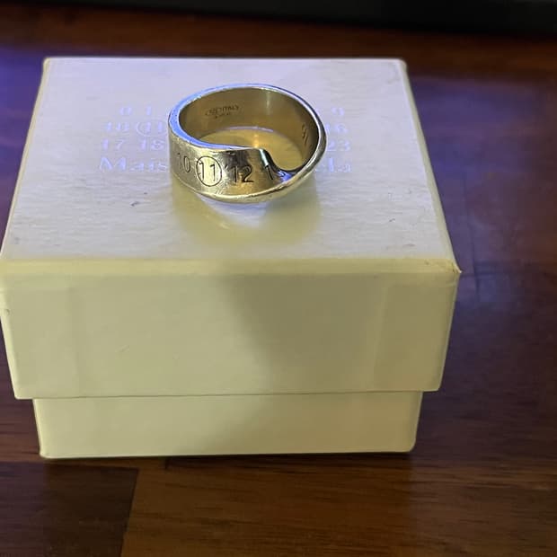 Margiela Twisted Ring 마르지엘라 트위스트 링 S