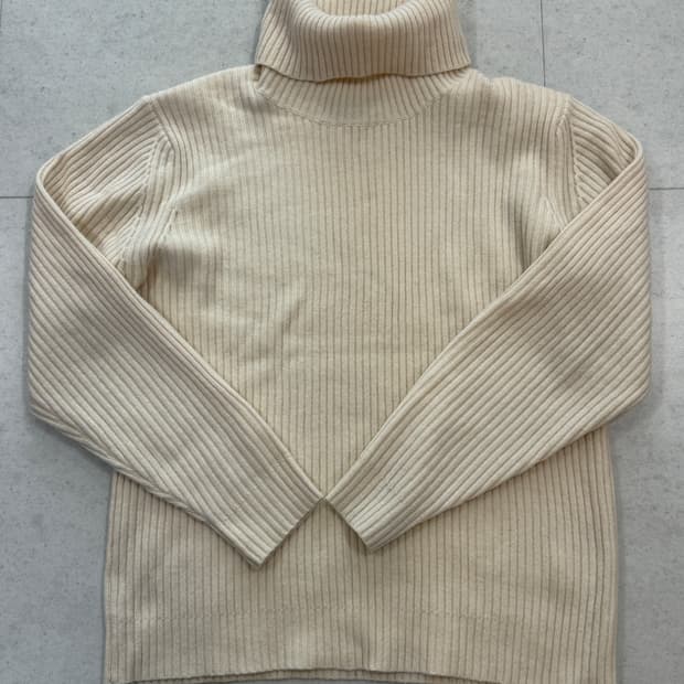 빔즈플러스 터틀넥 니트