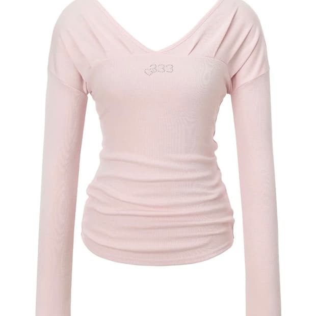 쓰리타임즈 로즈 쥬얼 탑 