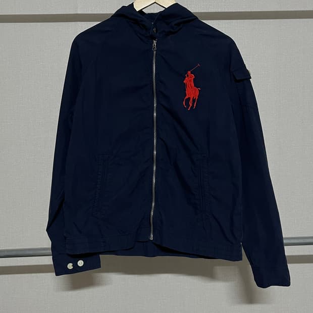 폴로 랄프로렌 빅포니 네이비 후드 자켓
