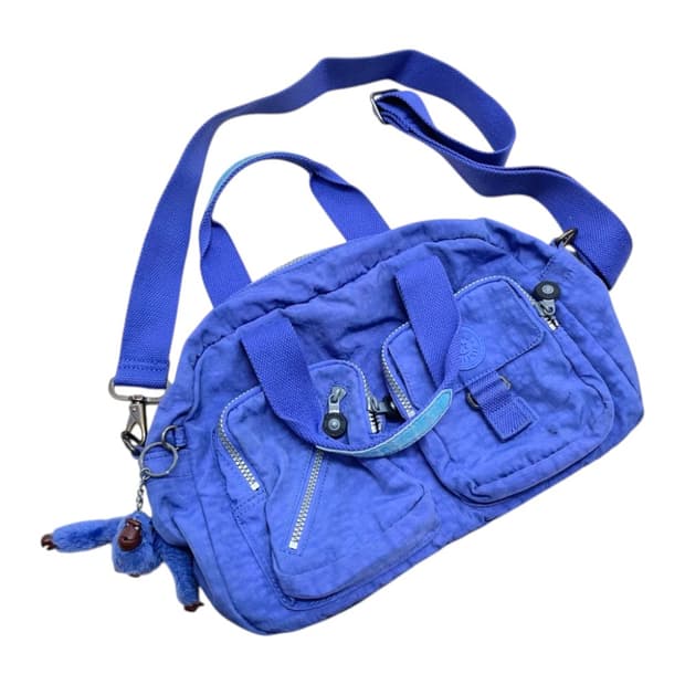 키플링 Kipling 퍼플블루 데페아 토트 크로스백 투웨이백