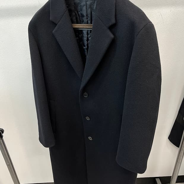 100) 지오송지오 캐시미어 울 롱코트 