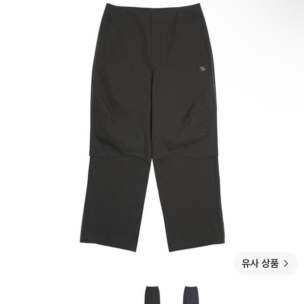 산산기어 레이어드 팬츠 브라운