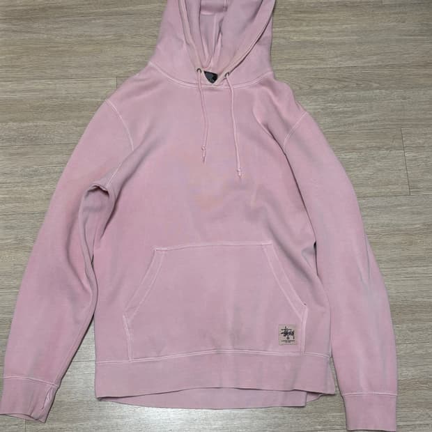 스투시 핑크 후드티