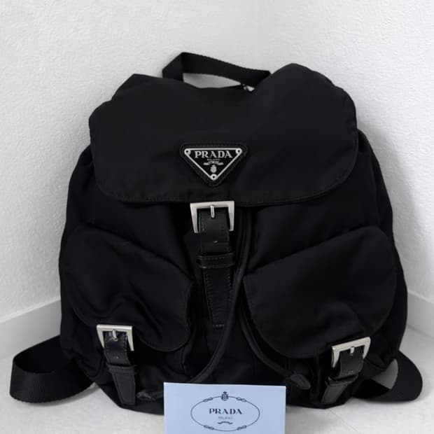 (Prada정품) 프라다 투포켓 포코노 나일론 백팩