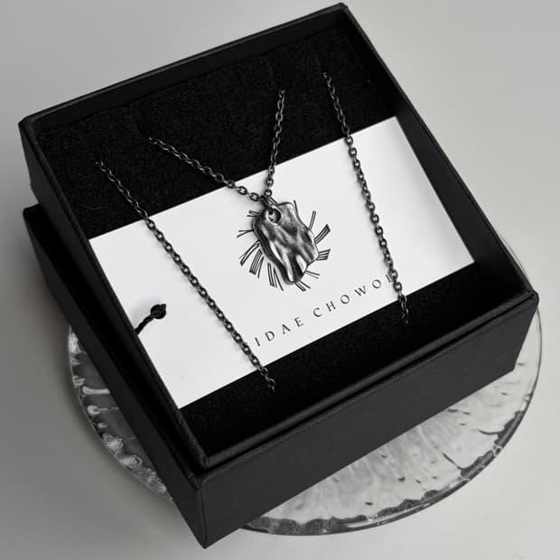 Prometheus 다크실버 목걸이