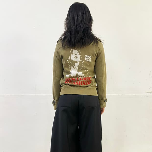 HYSTERIC GLAMOUR 그래픽 코튼 재킷