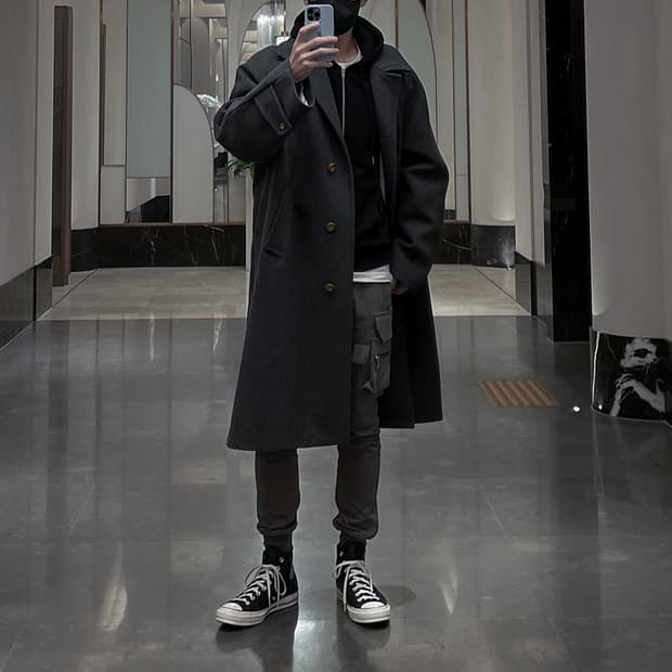 릭오웬스 마스토돈 카고 조거팬츠 더스트컬러