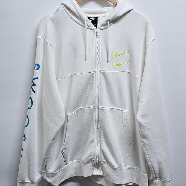 나이키 더블스우시 기모 후드집업 2XL