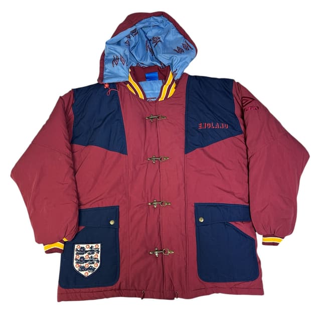 빈티지 90-00s 엄브로 UMBRO 잉글랜드 파이어맨 자켓 L