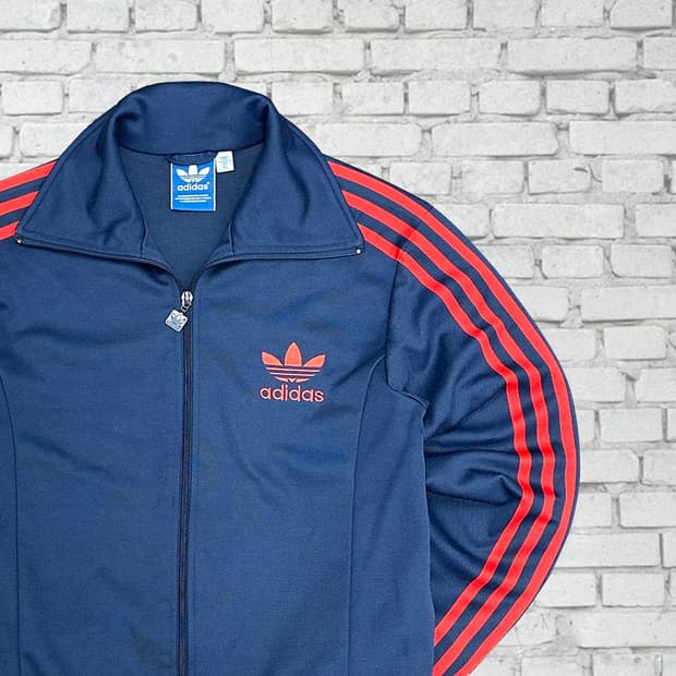 아디다스 유로파 네이비 레드라인 빈티지 져지 95