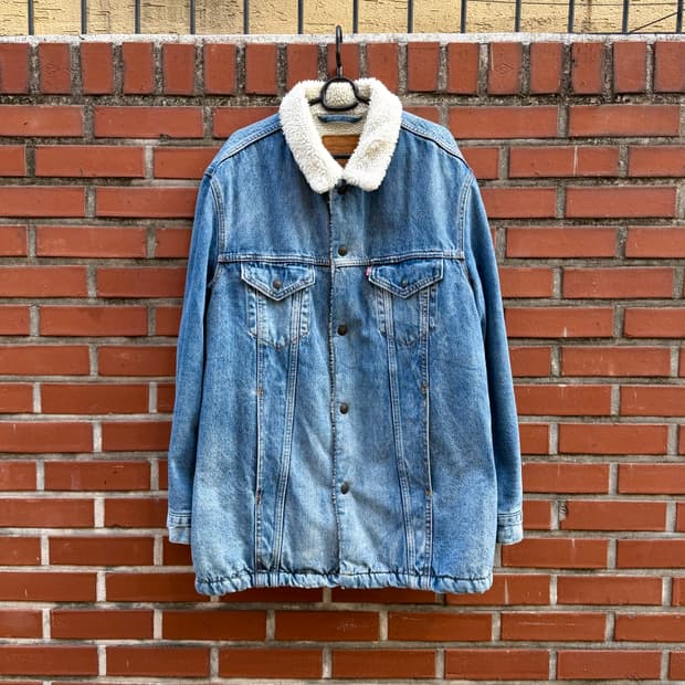 리바이스 프리미엄 쉐르파 데님 트러커 자켓