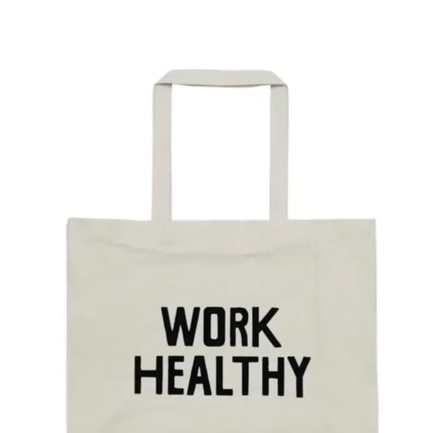 컬렉트피시스 WORK HEALTHY 마켓백