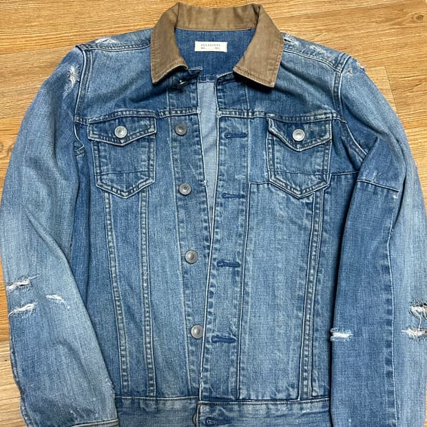 올 세인츠 All Saints 빈티지 청자켓