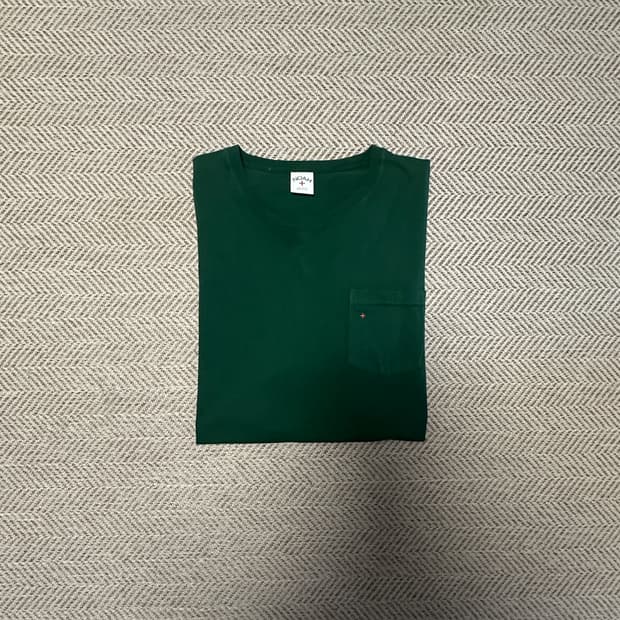 NOAH usa made t-shirt green