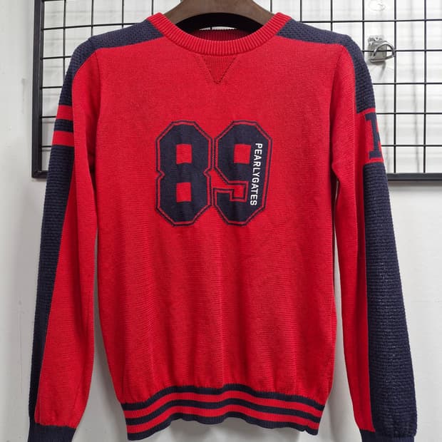 95M/66 파리게이츠 여성 니트 레드.