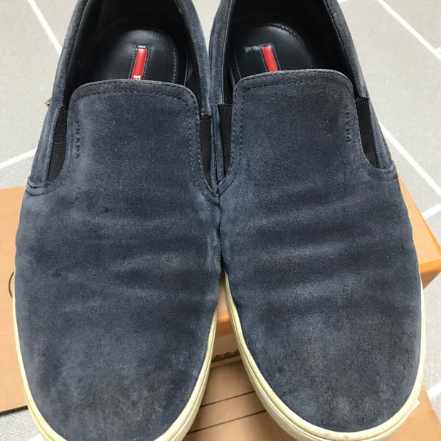 프라다 스니커즈 슬립온 