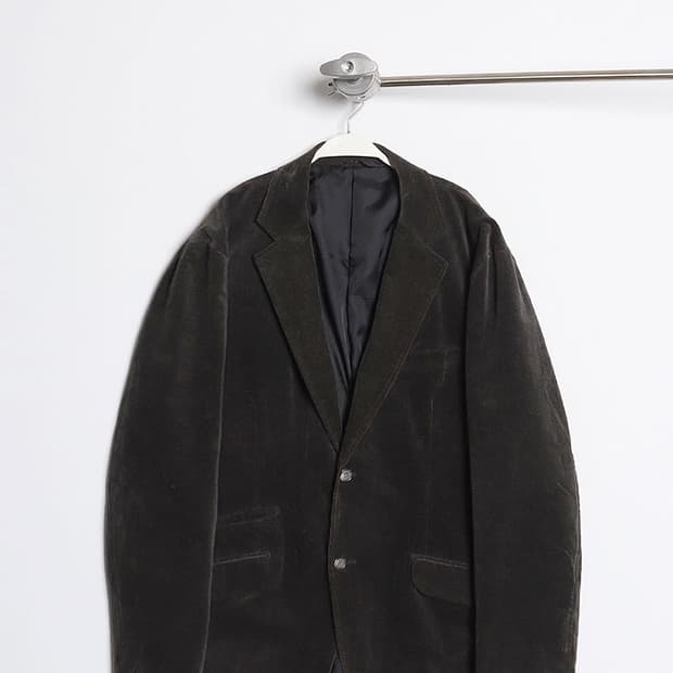 Eddie Bauer 코튼 벨벳 블레이저