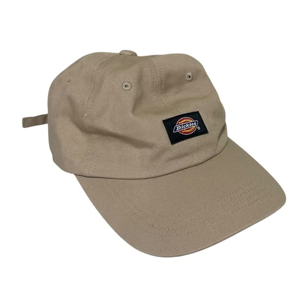 [Dickies] 디키즈 로고패치 베이지 볼캡