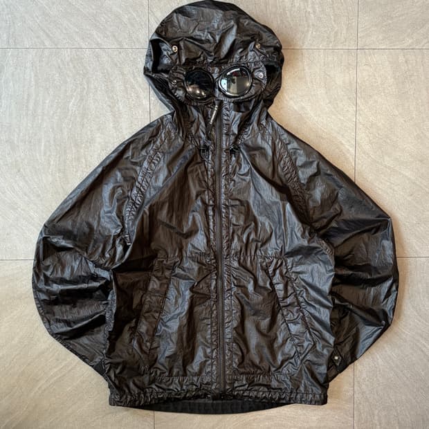 C.P 컴퍼니 정품 Nyber 블랙 고글 자켓