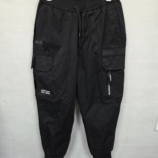 라이프워크 실리콘 라독 레터링 카고팬츠 s