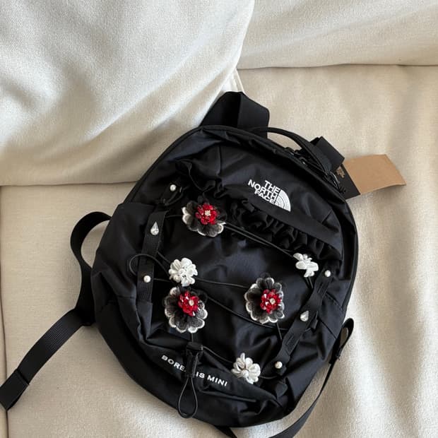 frill flower bagpack