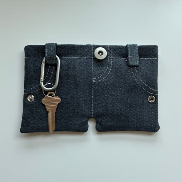 Tommy jeans demin wallet (handmade)