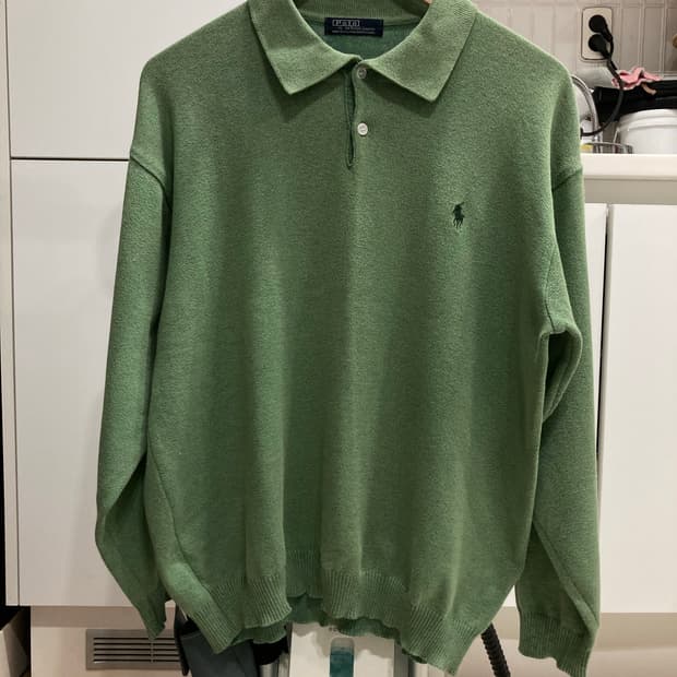 폴로 랄프로렌 그린 니트 XL