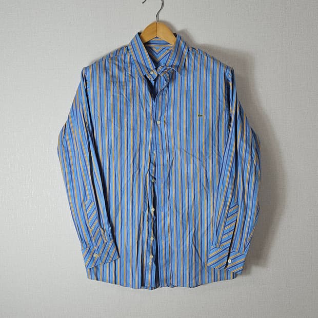 라코스테 스몰로고 옥스포드 셔츠 스트라이프 남성 95