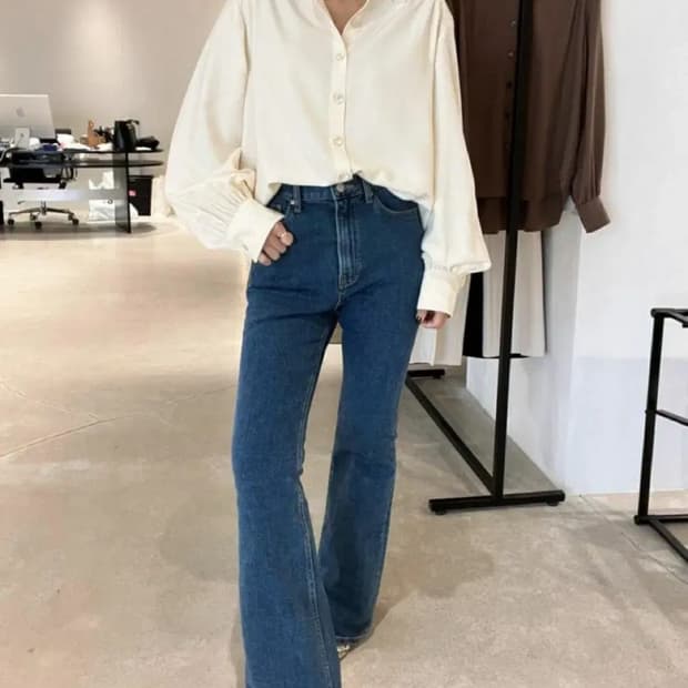 메인스테이 빌리부츠컷 데님