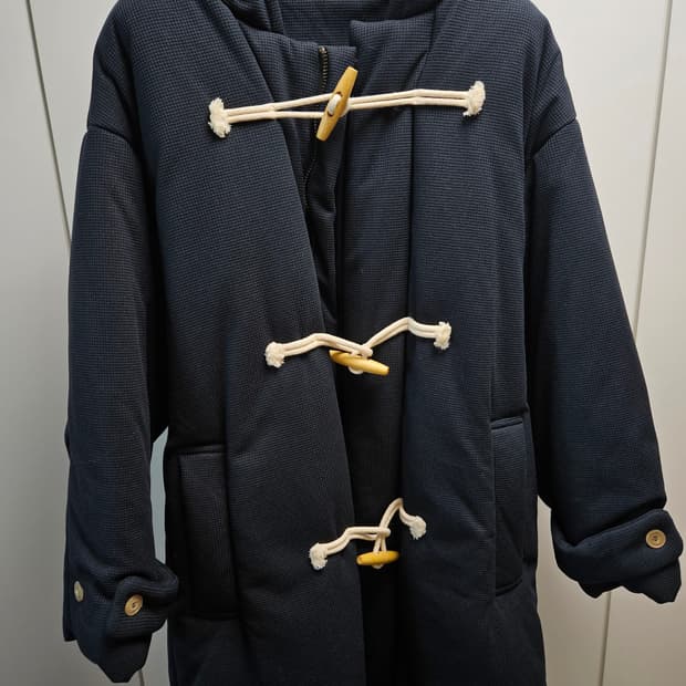 주앙옴므 오버사이즈 더플패딩 다크네이비 s사이즈