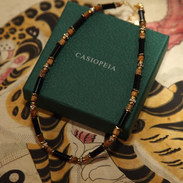 CASIOPEIA #051 Golden Tiger Necklace