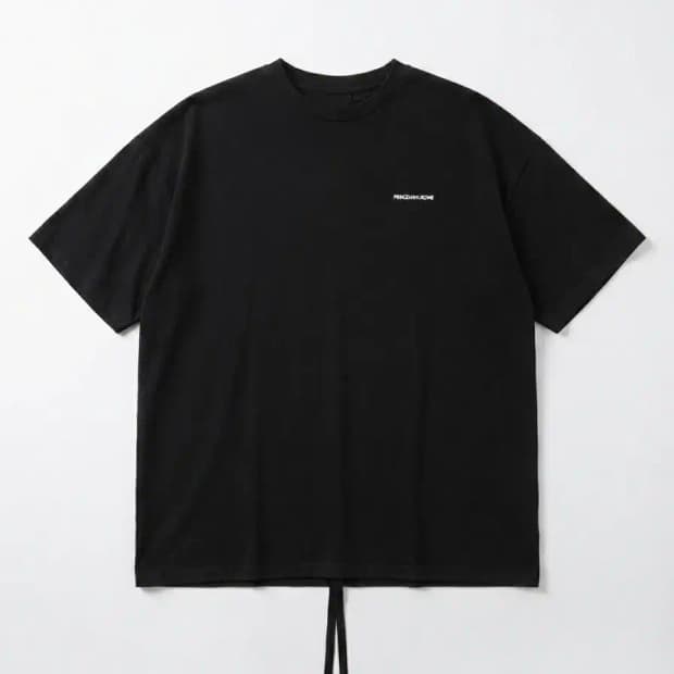 피스마이너스원 블랙 반팔티