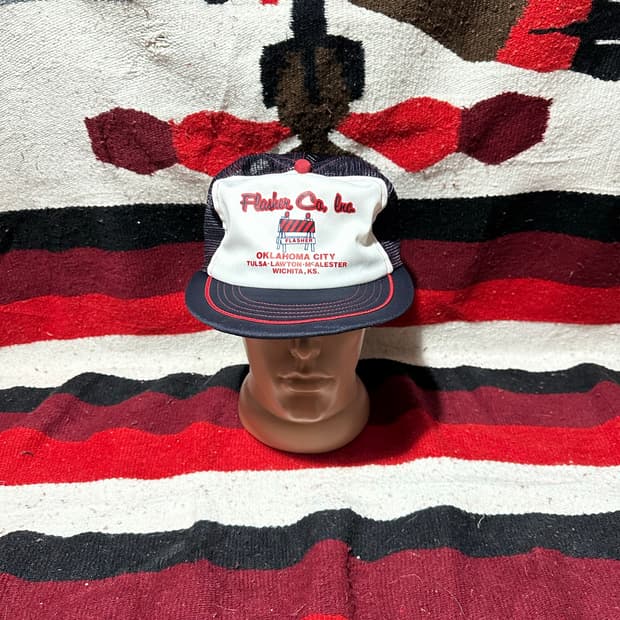 [빈티지] •Vintage Flasher Trucker Cap.CA12