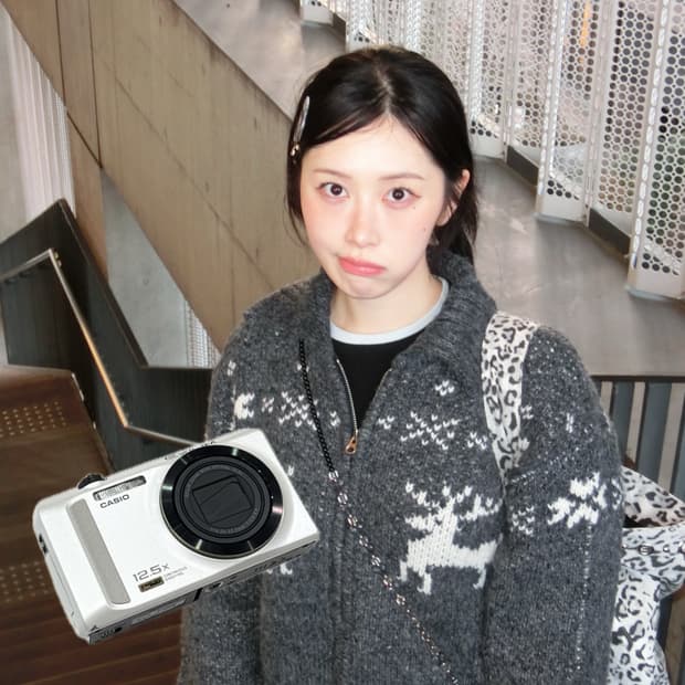 예쁜 핑크 빛 쿨톤 디카 카시오 엑슬림 ex-zr200 작례o