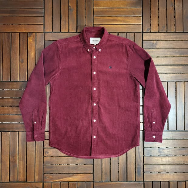 칼하트 WIP 코듀로이 셔츠  (M)