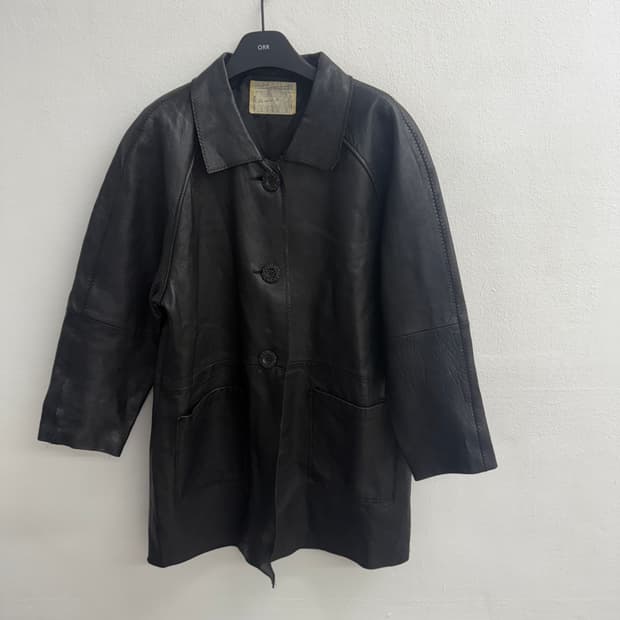 80s Lavie en Rose Leather jacket