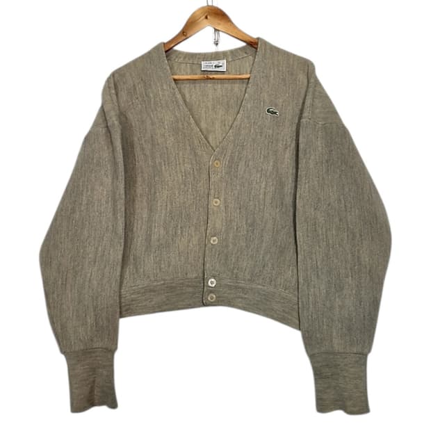 라코스테 시그니처 가디건