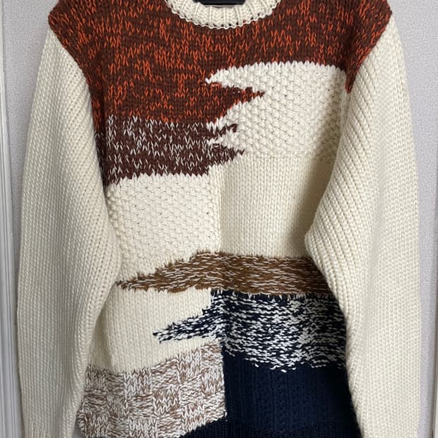 STU 멀티레이어 핸드메이드 니트