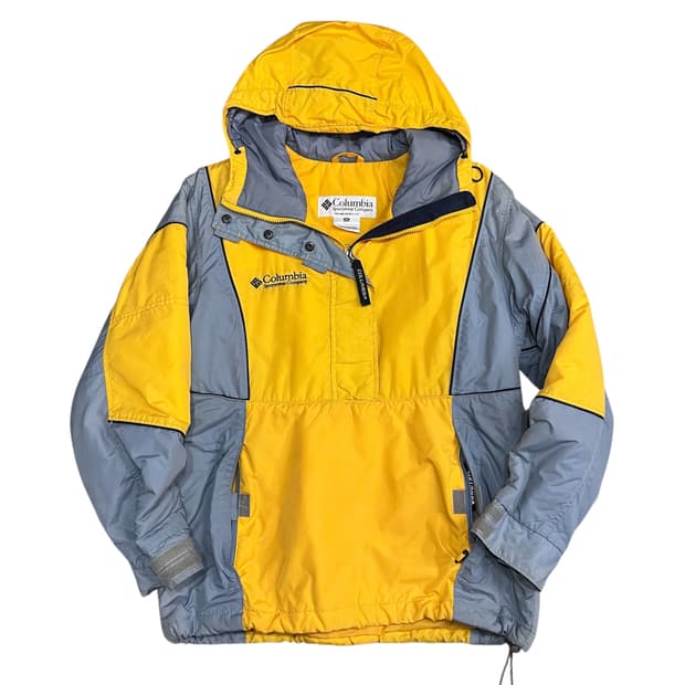 컬럼비아 하프집업 패딩 M