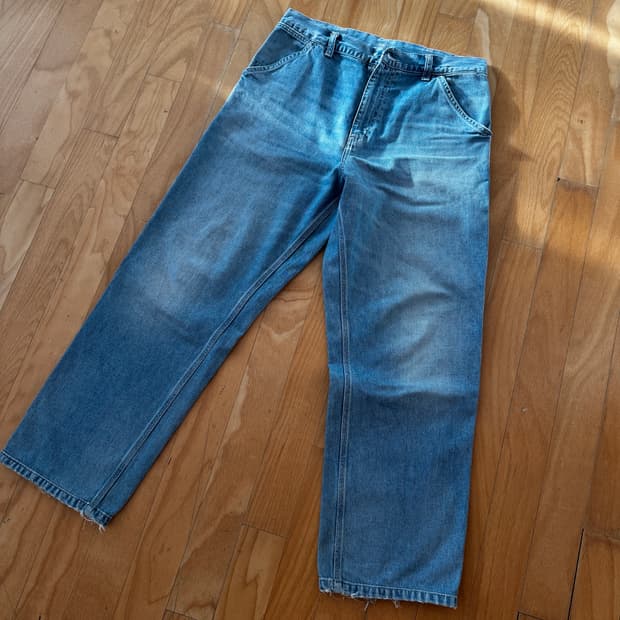 칼하트 WIP 싱글 데님 빈티지 30