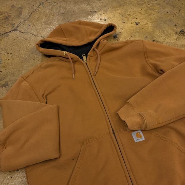 칼하트 브라운 후드집업