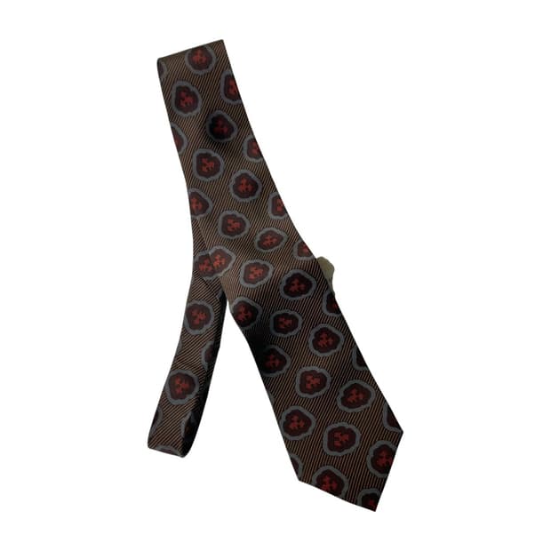 [GIORGIO ARMANI] 조르지오아르마니 메달리온 실크 넥타이