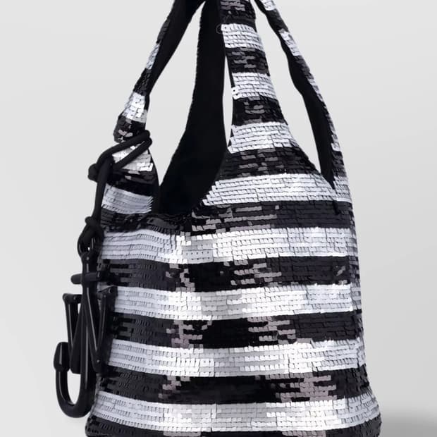 JW Anderson Small sequin shopper shoulde