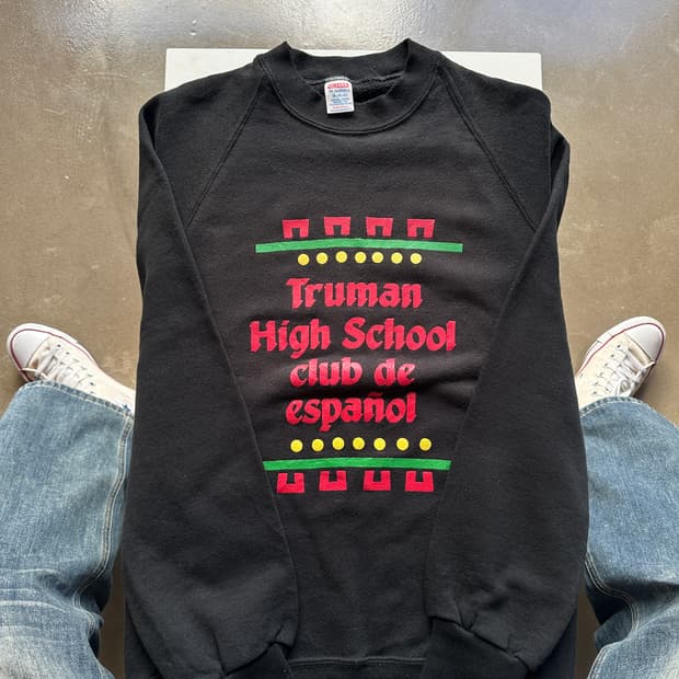 Jerzees by russell 90s 스쿨클럽 빈티지 스웻 맨투맨