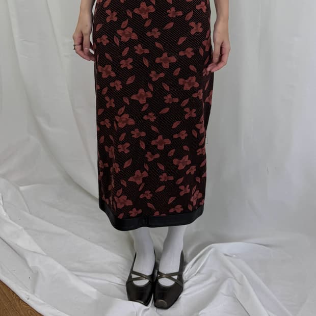 진태옥 프랑소와즈 니트 롱치마